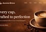 build squarespace coffee brand website coffee store website